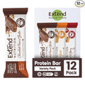 Extend – Diabetic Protein Bars, 3 Flavor Variety Pack (12 Pk)