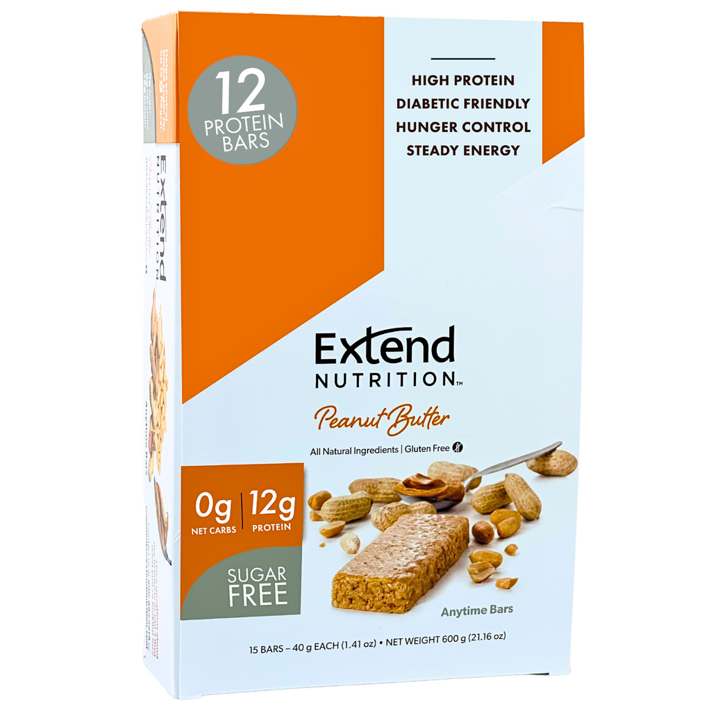 Extend - Peanut Butter Low Carb High Protein Bars (12 Pk)