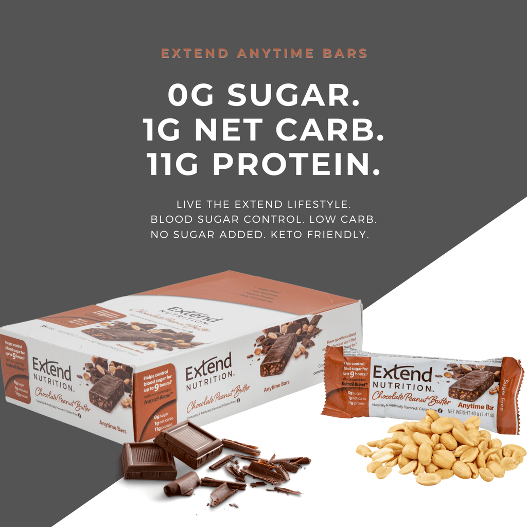 Extend - Chocolate Peanut Butter Sugar Free Protein Bars (12 Pk)