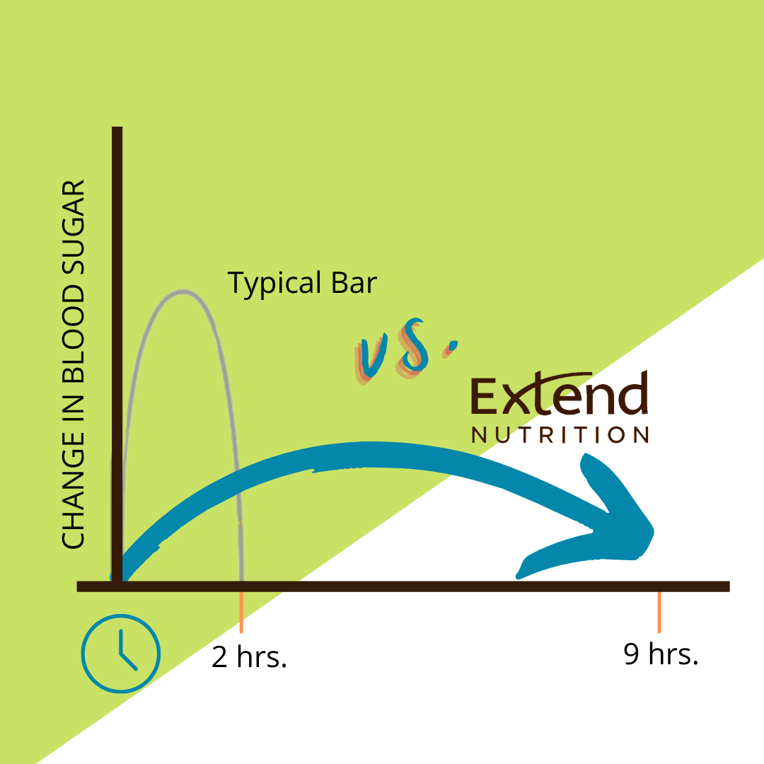 Extend – Diabetic Protein Bars, 3 Flavor Variety Pack (12 Pk)