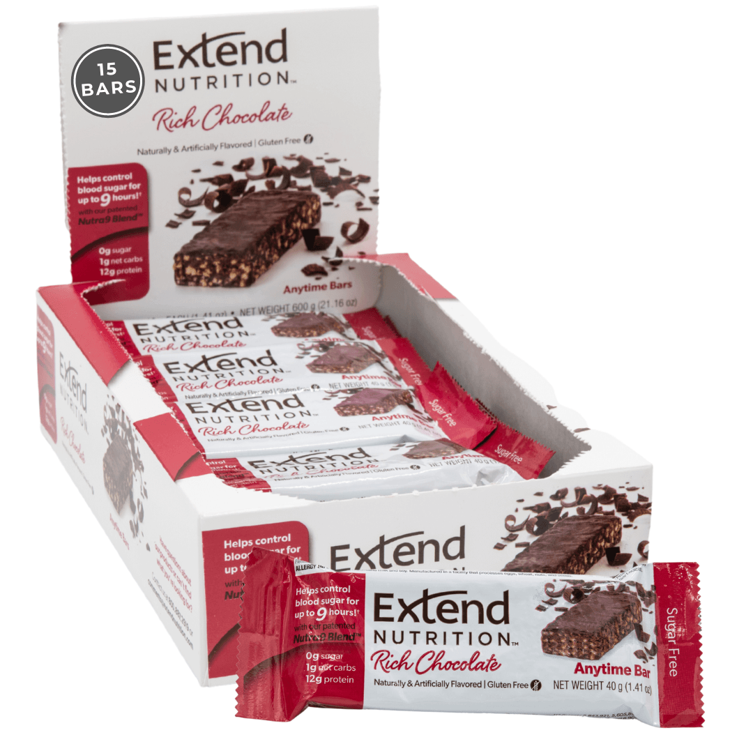 Extend Bar - Rich Chocolate Sugar Free Protein Bars (12 pk)